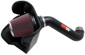 Jeep Liberty Performance Air Intake - K&N Engineering - 77 Metal Intake - `10-`11